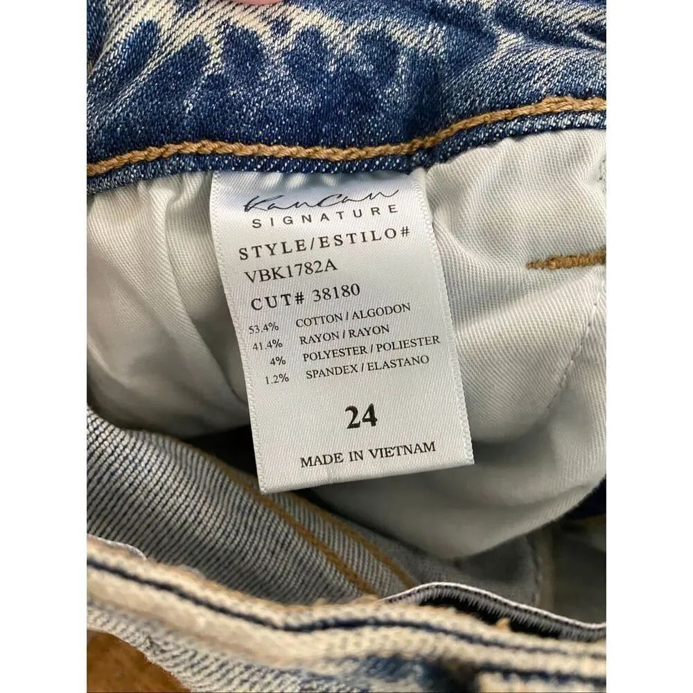 KanCan Ultra High Rose Skinny Womens jeans Sz 24 - Picture 4 of 4